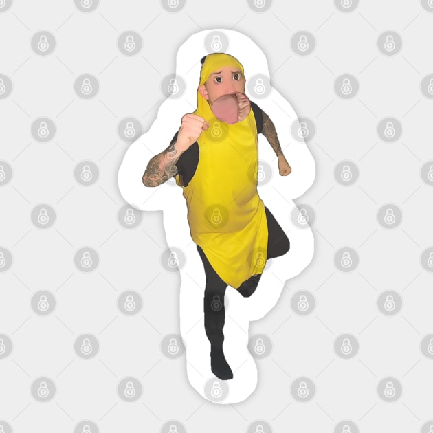 Mr. Talalaa - Banana Character Sticker by MrTalalaa